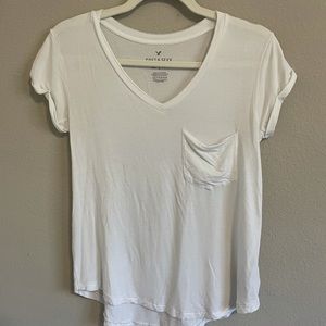 American Eagle Soft & Sexy White Tee